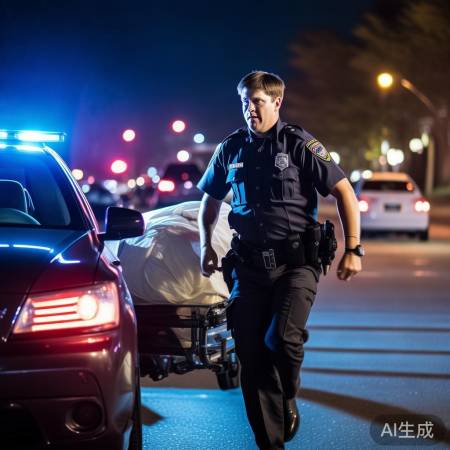 俄亥俄警方快速救治伤者