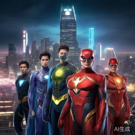 中国超级英雄崛起,星光熠熠