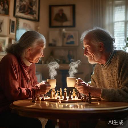 棋盘共度欢乐时光