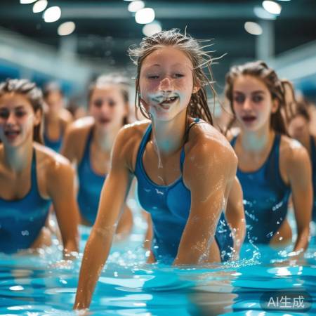 跳水队默契配合,展现运动魅力