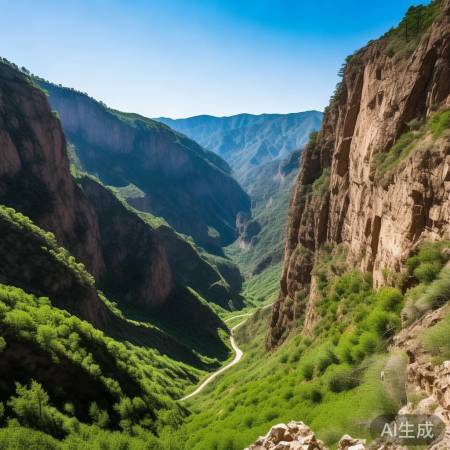 新疆天山大峡谷景区安全游玩