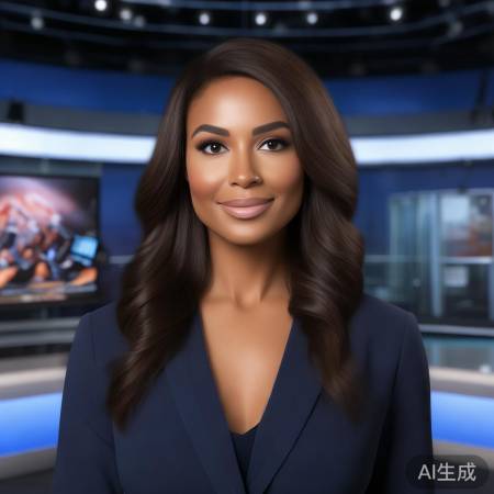 虚拟主播素颜美如画