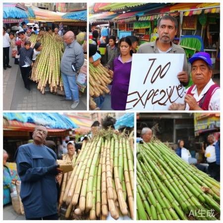 “昂贵甘蔗引热议”