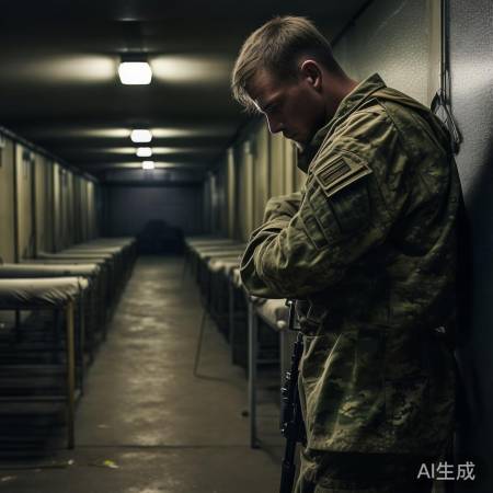 军营生活压力大,士兵想逃兵