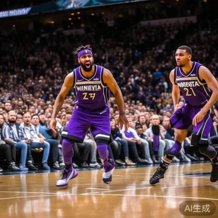 “森林狼士气，篮网季后赛稳”