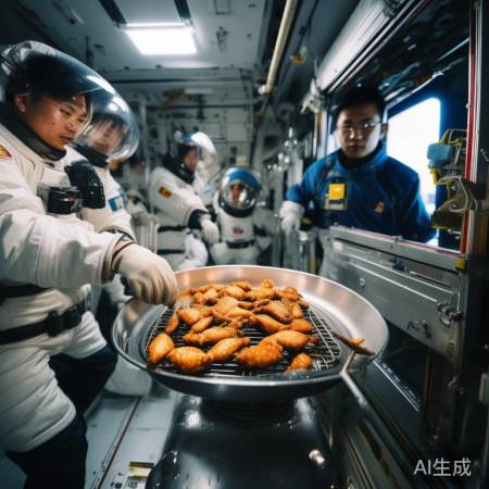 航天员太空烤翅有科技含量