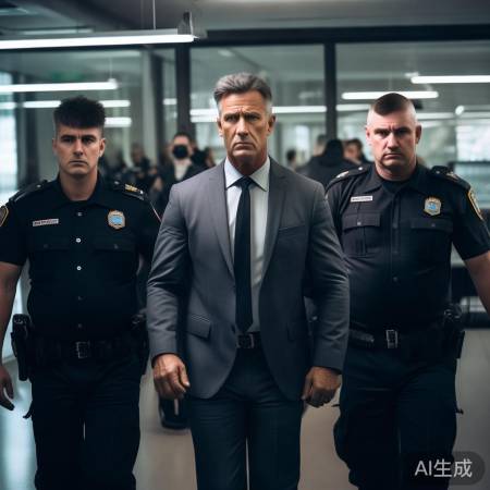 警方逮捕商界大佬钟恒钦