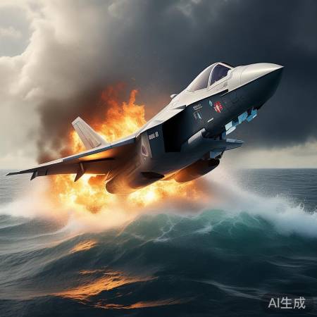 F35C舰载机南海坠毁真相