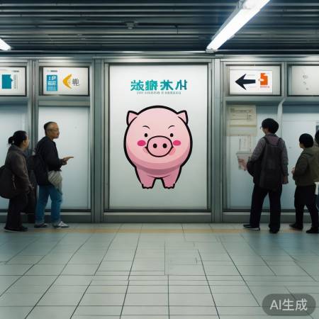 深圳地铁小猪标识引热议