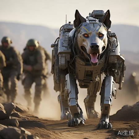 机器狗减少伤亡,提升效率