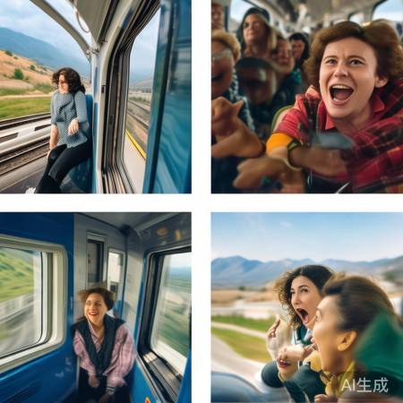 高铁面壁，网友热议