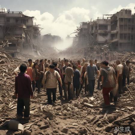 自然灾害见证生命脆弱与坚韧