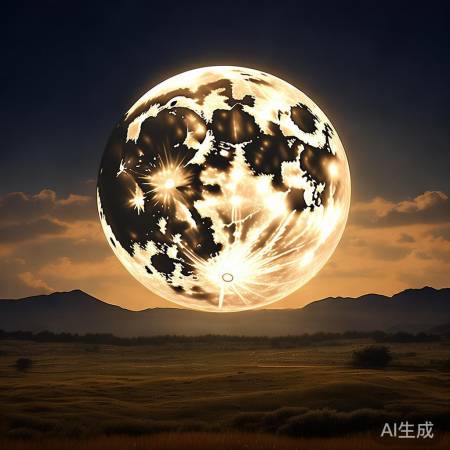 超级月亮亮相,全球瞩目