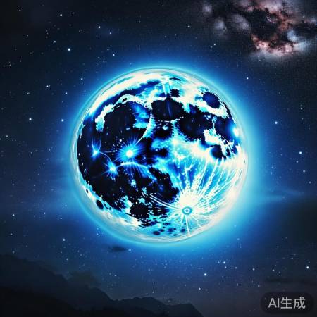 超级月亮奇观令人陶醉