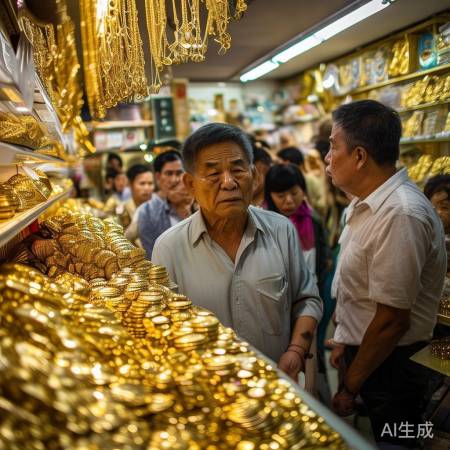 金价激增，金店经营困境