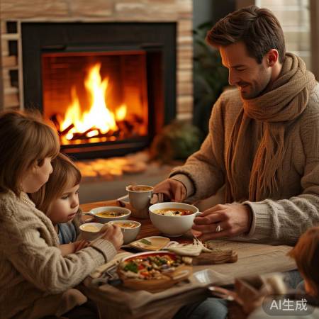 “保暖饮食,锻炼抗寒”