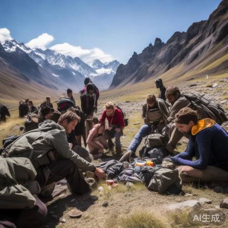 百人挑战,现实版刺激求生