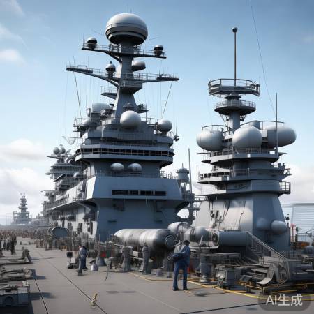 福建舰甲板装备多样