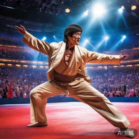 成龙全运会精彩武术表演