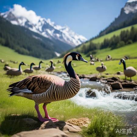 全运会惊艳狮头鹅