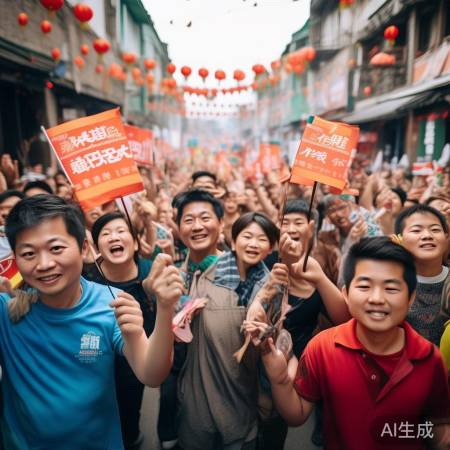 泰州夺冠，街头路牌齐声庆祝！