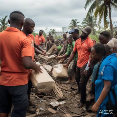 国际援助,共抗灾害