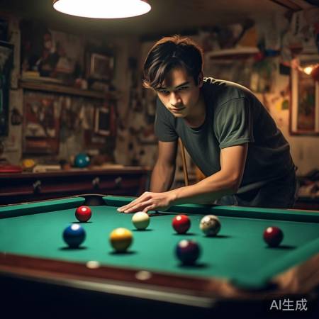 台球少年,梦想成真