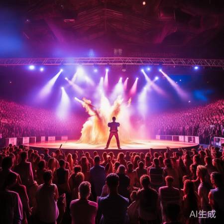 明星亮相,精彩表演,掌声不断