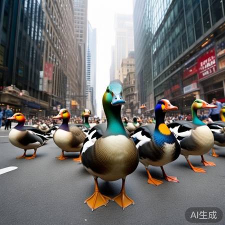 鸭子开挂，城市奇迹