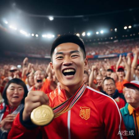 全运会首金，潘展乐夺冠