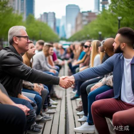 坐式握手:个多元表达