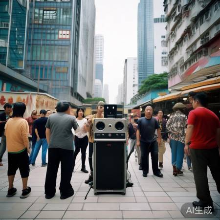 香港暴走团音乐震耳欲聋