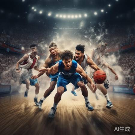 篮球盛宴,激烈竞技