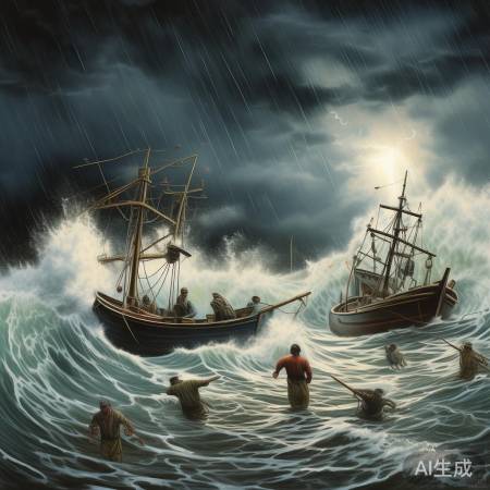 海上渔船翻,岸上渔民忧