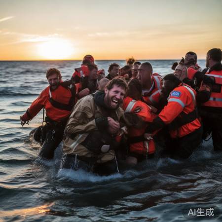 渔民被困得救,喜讯传回岸边