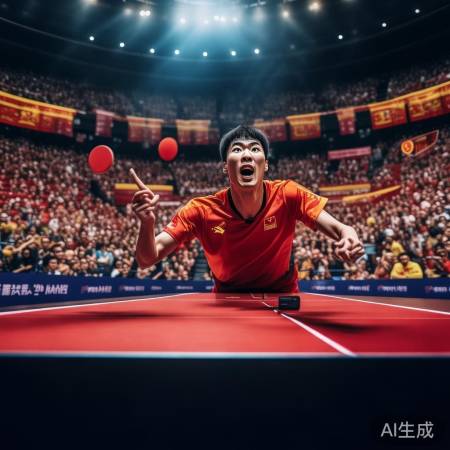 马龙险中取胜,乒乓球传奇晋级