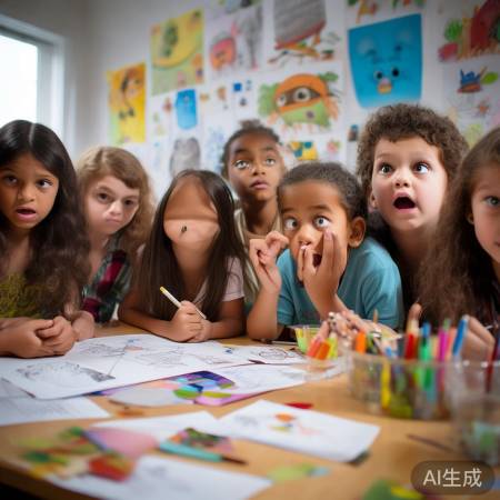 孩子们创意挑战成长