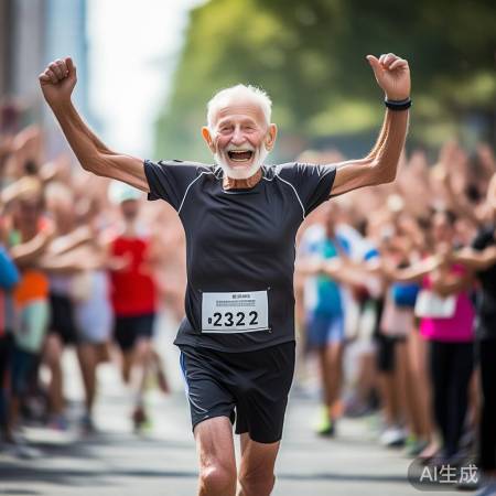 刘大爷马拉松,坚持刷新纪录