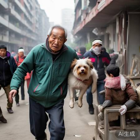 狗咬人事件惊动小区