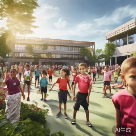 “9000所体育校，健康未来梦