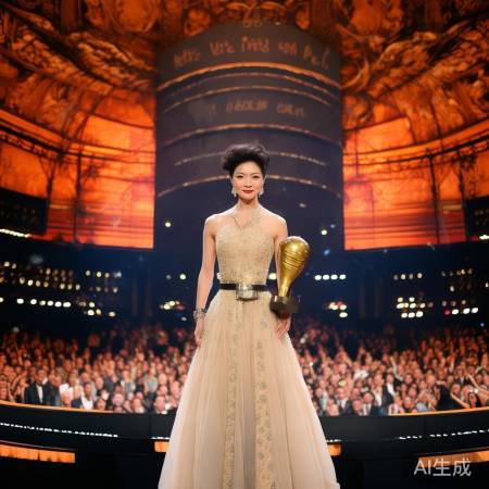 杨紫琼获柏林电影节奖,骄傲时刻