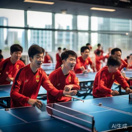 国乒明星:努力与精神并重