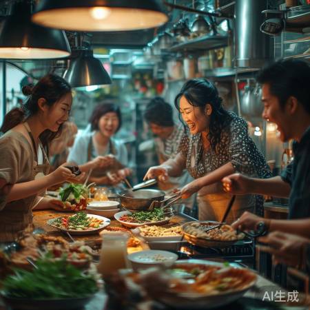 美食剧本，演员自然