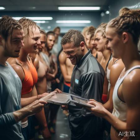 教练团队助力胜利