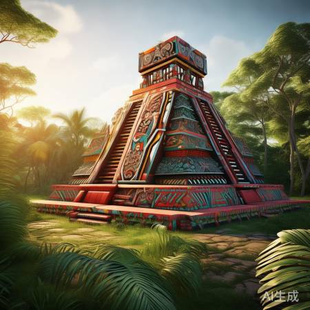 中美洲帕伦克金字塔,非洲风情卢