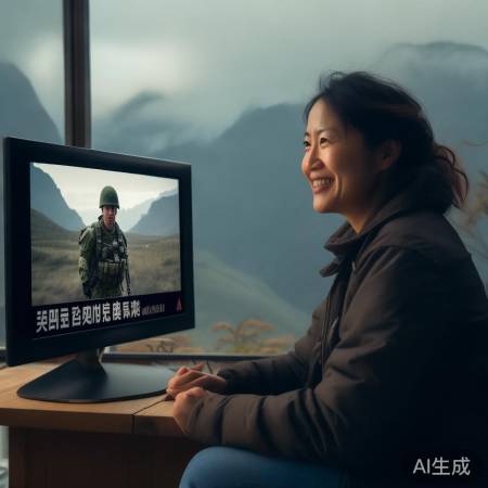 张桂梅目睹杜富国英勇事迹泪洒现场