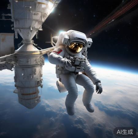 航天员太空行走,空间站建设新进