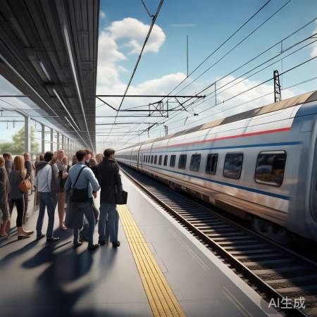 “列车延误,安全优先。”