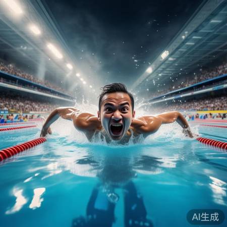 汪顺全运会夺冠，为国争光