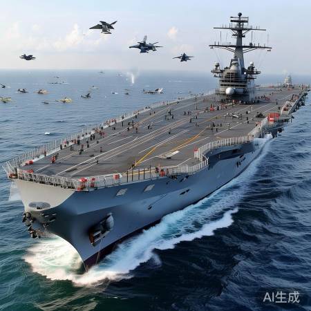 福建舰实兵训练细节深度解析：揭秘我国海军现代化进程